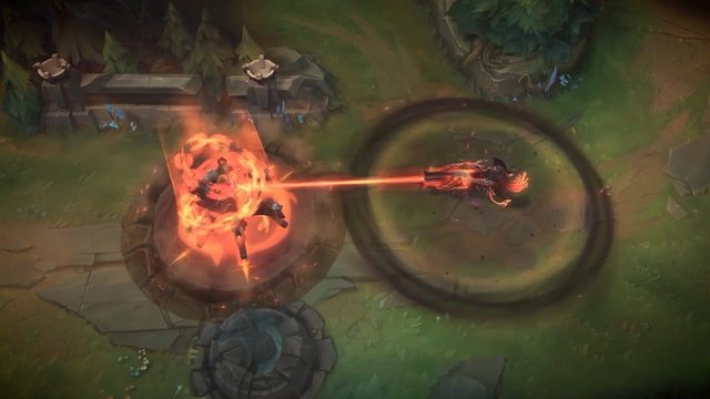 Champion select before a match